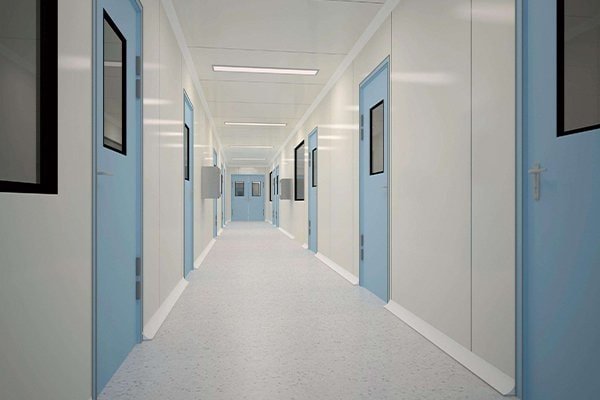 hospitals homogeneous flooring