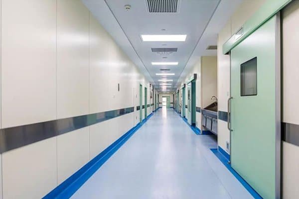 hospitals homogeneous floors