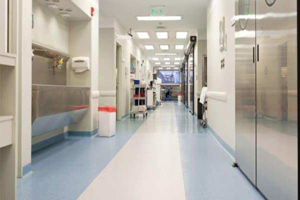 hospitals homogeneous vinyl flooring